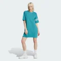 adidas Adicolor Neuclassics Tee Dress Lifestyle 2XS Women Arctic Fusion