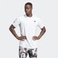 adidas Club 3-Stripes Tennis Tee Tennis A/S Men White