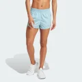 adidas Run Icons 3-Stripes Low Grey Running Shorts Running XL 3" Women Wonder Blue
