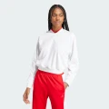 adidas Tiro Sweatshirt Lifestyle A/M Women White / Better Scarlet