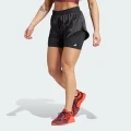 adidas Power AEROREADY 2-in-1 Shorts Training L Women Black / White