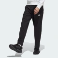 adidas AEROREADY Essentials Stanford Open Hem EmbroideRed Small Logo Pants Lifestyle A/2XL Men Black