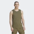 adidas Designed for Training Workout Tank Top Training S Men Olive Strata