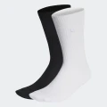 adidas Premium Essentials Crew Socks 2 Pairs Lifestyle XS Unisex White / Black