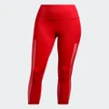 adidas B Mine Tights (Plus Size) Lifestyle 3X Women Red