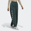 adidas Always Original Laced Wide Leg Pants Lifestyle S-M Women Mineral Green
