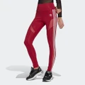 adidas Centre Stage Leggings Lifestyle A/S Women Legacy Burgundy
