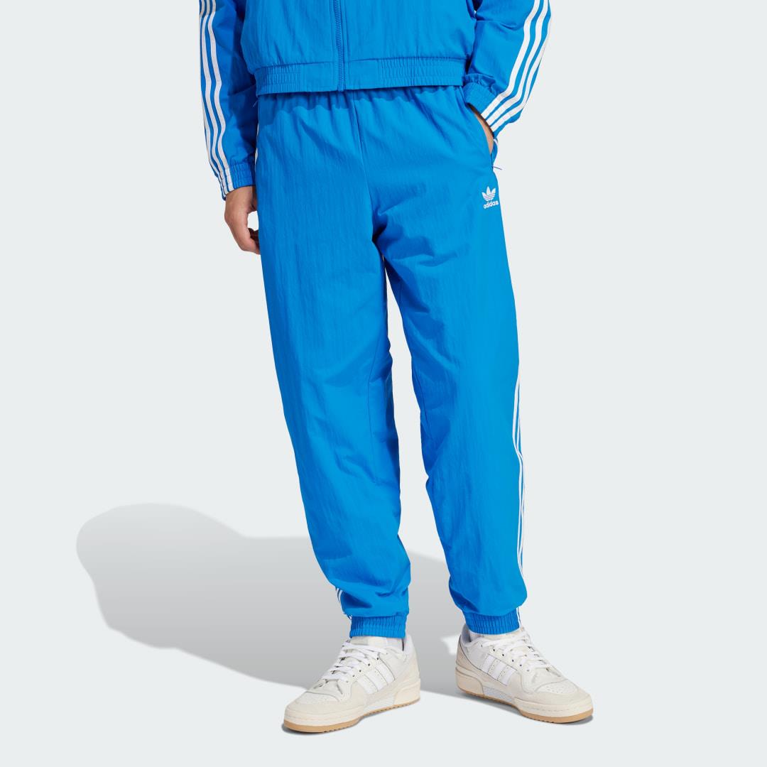adidas Adicolor Woven Firebird Track Pants Lifestyle A/2XL Men Blue Bird