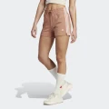 adidas Essentials Slim 3-Stripes Shorts Lifestyle 2XS Women Clay Strata / Pink