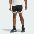 adidas adidas Pro Block Shorts Basketball L 11" Men Black / Sandy Beige
