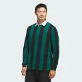 adidas Go-To Long Sleeve Rugby Polo Shirt Golf S Men Green