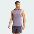 adidas Designed for Training Workout HEAT.RDY Tank Top Training XL Men Shadow Violet