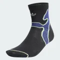 adidas Ankle Socks Basketball,Lifestyle S Women Black / Green Spark