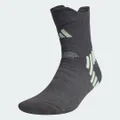 adidas Performance Training Quarter Socks Training XS,S,M,L,XL Unisex Grey / Semi Green Spark