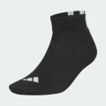 adidas 3-Stripes Ankle Socks Basketball,Golf S Unisex Black / White