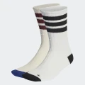 adidas Premium Mid Crew Socks 2 Pairs Lifestyle KXXL,XS,S,M,L,XL Unisex White / Wonder White