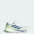 adidas Supernova Rise Running Shoes Running 13.5 UK Men White / Wonder Blue / Green Spark
