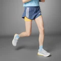 adidas Own the Run 3-Stripes 2-in-1 Shorts Running XL Women Preloved Ink