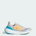 adidas Ultraboost Light Shoes Running 3.5 UK Men DAsh Grey / Flash Orange / Lucid Cyan