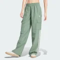 adidas Adicolor 3-Stripes Cargo Pants Lifestyle A/2XS Women Green