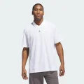 adidas Ultimate365 Twistknit Piqué Polo Shirt Golf M Men White