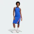 adidas Future Icons 3-Stripes Dress Lifestyle 2XS Women Semi Lucid Blue