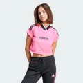 adidas Tiro Summer Crop Jersey Lifestyle 2XS Women Lucid Pink