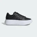 adidas Grand Court Platform Shoes Lifestyle,Tennis 3 UK Women Black / Grey