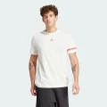 adidas Brand Love Collegiate Graphic Tee Lifestyle A/XL Men Off White