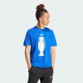 adidas Official Emblem Trophy Tee Football XS Men Royal Blue