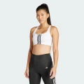 adidas Powerimpact Training Medium-Support 3-Stripes Bra Training OT Women White