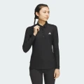 adidas Stretch Long Sleeve Polo Shirt Golf A/2XS Women Black