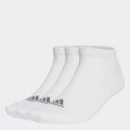 adidas Cushioned Low-Cut Socks 3 Pairs Basketball,Lifestyle KXL,KXXL,XS,S,M,L,XL,XXL Unisex White / Grey