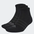 adidas Cushioned Low-Cut Socks 3 Pairs Basketball,Lifestyle KXL Unisex Black / Grey