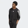 adidas Future Icons 3-Stripes Long Sleeve Tee Lifestyle A/2XL Men Black