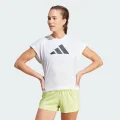 adidas Train Icons Training Regular Fit Logo Tee Training 2XS Women White / Black