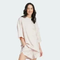 adidas EmbroideRed Loose Tee Lifestyle A/S Women Putty Mauve