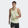 adidas Own the Run Singlet Running XS Men Almost Lime / Reflective Silver