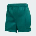 adidas 3-Stripes Satin Shorts Lifestyle XL Women Green