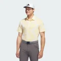 adidas Ultimate365 Allover Print Polo Shirt Golf A/2XL Men Ivory / Semi Spark