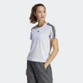 adidas AEROREADY Train Essentials 3-Stripes Tee Gym & Training 2XS Women White / Black