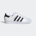 adidas Superstar Shoes Lifestyle 3 UK Unisex White / Black / White