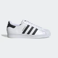 adidas Superstar Shoes Lifestyle 8 UK Unisex White / Black / White