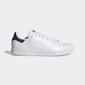 adidas Stan Smith Shoes Lifestyle 3 UK Unisex White / Collegiate Blue