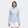 Essentials Long Sleeve Printed Mock Polo Shirt