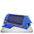 Blue Big Boy Swag with deluxe pillow top mattress, by Kulkyne