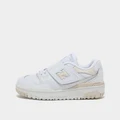 New Balance 550 Bungee Lace with Top Strap Children - WHITE