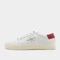 Calvin Klein Classic Cupsole Laceup Low - Mens - WHITE