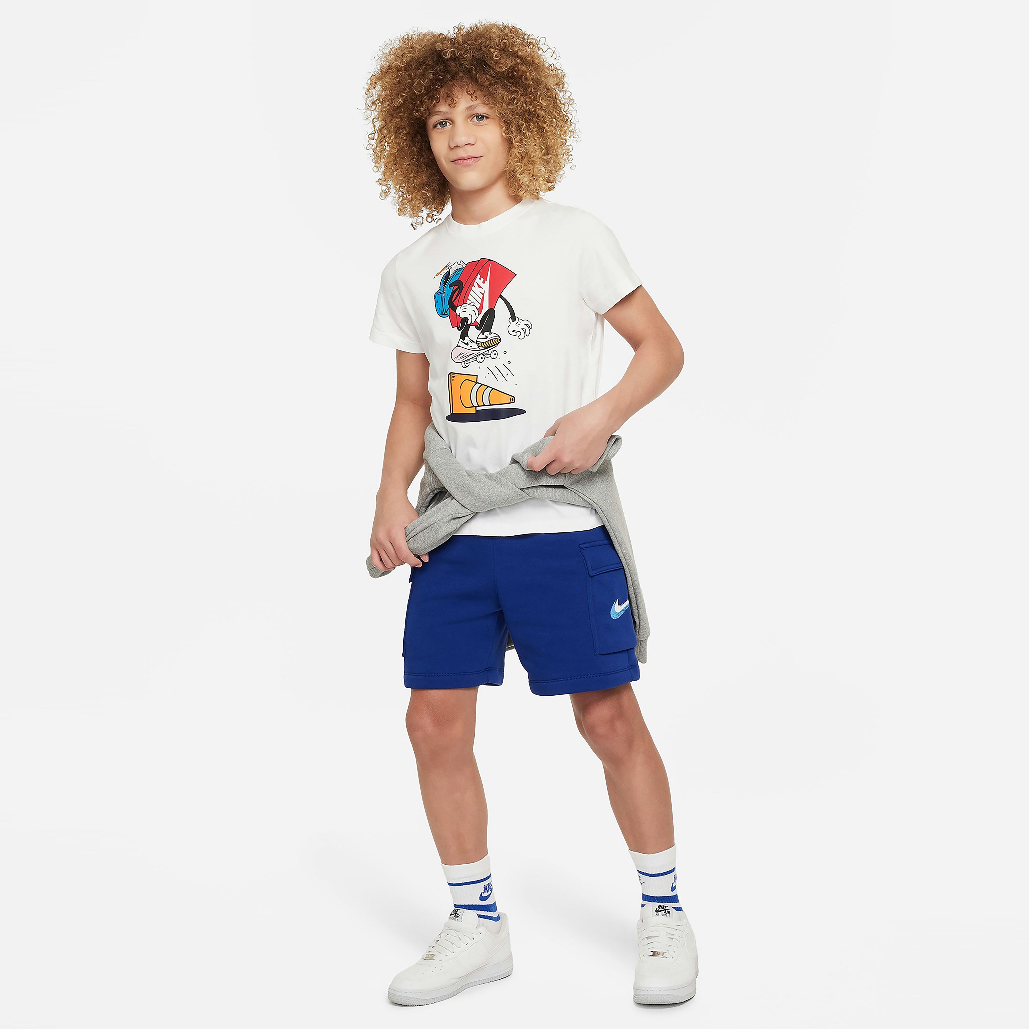 Nike Sportswear Standard Issue Shorts Junior - Kids - BLUE