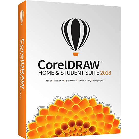 CorelDRAW Home & Student Suite 2018 Graphic design software for beginners, hobbyists and students